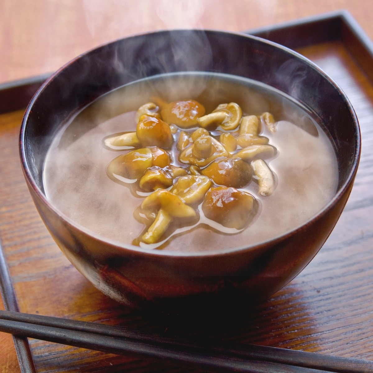 nameko Pholiota miso soup