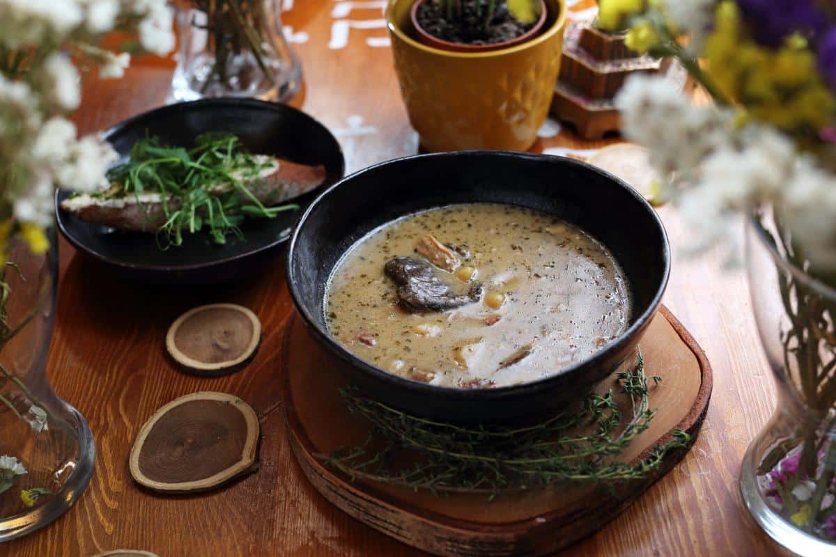 mushroom soup