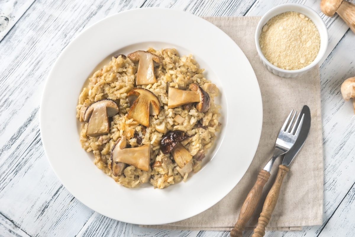 porcini risotto